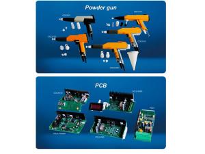 Componentes para equipos de pintura electrostática 